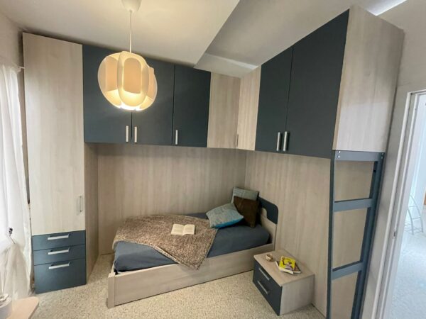 Cameretta a ponte con letto contenitore WOOD in Pronta Consegna